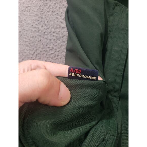 Abercrombie Fitch Jacket Men's XL Extra Large Reversible Full Zip Fleece Skiing - Picture 7 of 16